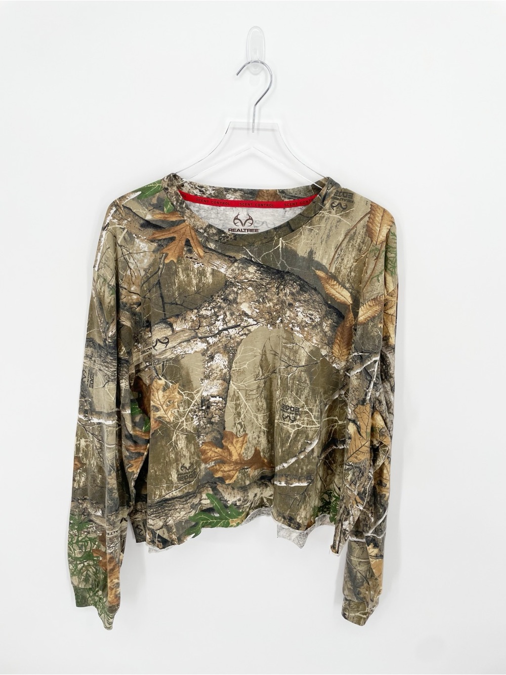 Realtree DIY Crop Long Sleeve T Shirt